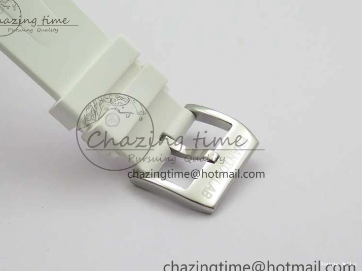 0112 Submariner Phantomlab Transparent KZF Best Edition Black Dial on White Rubber Strap VR StreetReady 2567